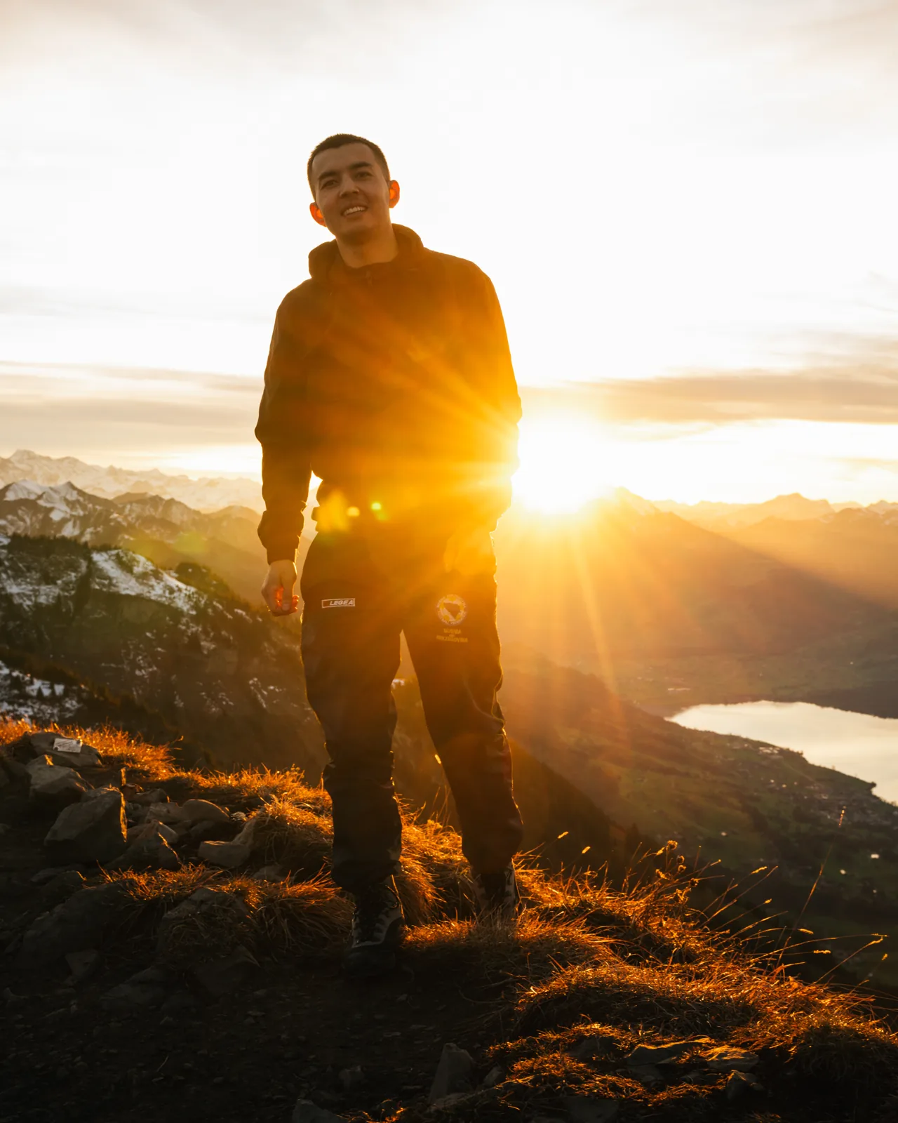 Gipfelsonne, Outdoor, Sportfotografie von Thomas Leuthard