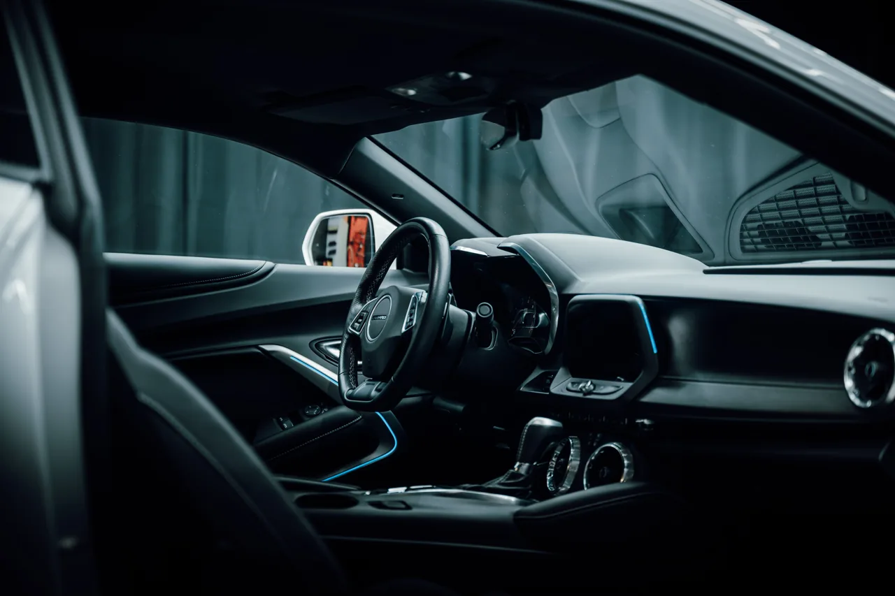 Cockpit, Auto, Sportfotografie von Thomas Leuthard